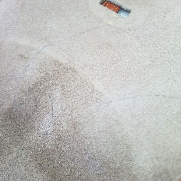 Vintage Dooney & Bourke 70's Over Pebble Leather Over Under Taupe Crossbody Bag - Picture 15 of 16